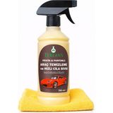 Temizleyici & Parlatıcı Hızlı Cila 500 ml Sprey + Mikrofiber Bez | Boyalı Yüzey, Plastik Aksam - 0 - 21 lt