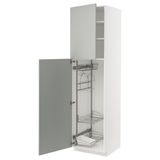 Temizlik dolabı, HAVSTORP açık gri, 60x60x220 cm