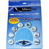 TEMİZLİK Mikrotex Mikrofiber Cam Bezi Ve Bezi 40x50 Cm. Mavi