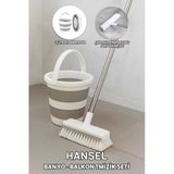 TEMİZLİK SETİ KOVALI BANYO-BALKON KATLANIR KOVA 13LT