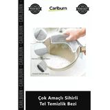#Temizlikbezi Islak Kuru Metal Tel Çizmez İnatçı Leke Çıkarıcı Çok Amaçlı Sihirli Tel Temizlik Bezi