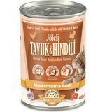 Temizmama Jöleli Tavuk ve Hindili 400 gr Kedi Maması