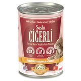 Temizmama Soslu Ciğerli 400 gr Yaş Kedi Maması