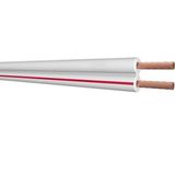 Temka 2X0,75 Mm Kordon Kablo Tam Kesit %100 Bakır H03vh-H Beyaz Renk 100 Mt 1092