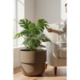 TEMMUZ HOME Kuple Premium Serisi 26 Lt Modern Tasarım Saksı - Salon ve Balkon Tipi Büyük Boy Saksı