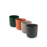 TEMMUZ HOME Premium Zeraf Çiçek ve Bitki Saksısı Seti 4'lü Set(İlan Saksılar İçindir)