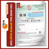 Temmuz KPSS Eğitim Bilimleri ÖSYM Tıpkı Basım Çıkmış Soru Deneme Kitapçığı Video/PDF Çözümlü TG