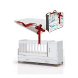 Temosan Anne Yanı, Sallanır, Büyüyen Bebek Beşiği, Mavi Uyku Setli Kapaklı, Çekmeceli 60 X 120