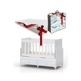 temosan mobilya Anne Yanı Sallanır Bebek Beşiği, Gri Uyku Setli, Yataklı, Çekmeceli 60 X 120