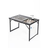 TEMOUTDOOR AKILLI KAMP MASASI ( Mangallı Kamp Mutfağı ) ( M Standart )