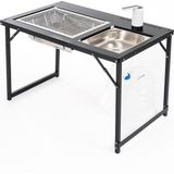 Temoutdoor Akıllı Kamp Masası ( Mangallı Kamp Mutfağı ) - XL - PREMİUM DONANIM