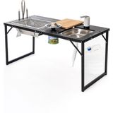 Temoutdoor Akıllı Kamp Masası ( Mangallı Kamp Mutfağı ) - XL - STANDART DONANIM