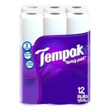Tempak Çift Katlı Kağıt Havlu 12 Rulo