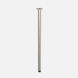 Tempo R32 Ince Masa Ayağı 71 cm Mat Nikel (7'li Paket)