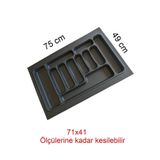 Tempo T-2275 Gri Çekmece İçi Kaşıklık