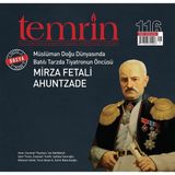 Temrin Aylık Düşünce ve Edebiyat Dergisi Sayı: 116 Haziran 2021