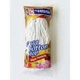 Temsan Gold Cotton Pamuklu Püskül Yedek Havlu Mop / Islak Mop / Paspas Ucu Başlığı - 1 Adet - Beyaz