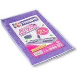 Temsan Microfiber Havlu 2'li Mandallı Mop Yedeği - 1 PAKET