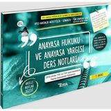 Temsil Kitap Anayasa Hukuku ve Anayasa Yargısı Ders Notları: Akıllı Notlar Dizisi - Standart