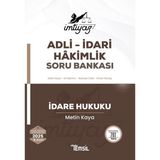 Temsil Kitap İmtiyaz İdare Hukuku Soru Bankası - Metin Kaya