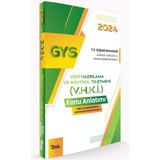 Temsil Yayınları GYS 2024 T.C. İçişleri Bakanlığı Görevde Yükselme ve Ünvan Değişikliği Sınavı Veri Hazırlama ve Kontrol Işletmeni (V.H.K.İ.) Ünvanı Konu Anlatım Kitabı