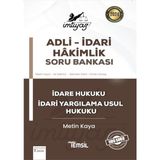 Temsil Yayınları İmtiyaz Adli-İdari Hakimlik İdare Hukuku – İdari Yargılama Usul Hukuku Soru Bankası