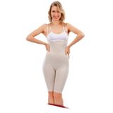 Ten Kadın Göğüsü Açık Uzun Paçalı Toparlayıcı Body Vücut Korse, M, LZ15006-19804IGP27191861