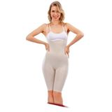 Ten Kadın Göğüsü Açık Uzun Paçalı Toparlayıcı Body Vücut Korse, S, LZ15006-19804IGP27191860