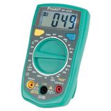 Ten, Proskit MT-1233D Dijital Multimetre | AC/DC Volt, Akım, Direnç Ölçer Kompakt Test Cihazı
