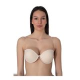 Ten Rengi Desteksiz Dolgusuz Askı ve Sırtı Şeffaf Dekolte Sütyen (Yedek Askılı), 80B, GD4075-198IGP101264