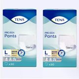 Tena Emici Külot Normal 5.5 Damla Büyük Boy L 30'Lu 2 Adet Hasta Bezi