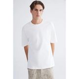 Tena Erkek Ekru Bisiklet Yaka Modal Basic Tişört - 2XL