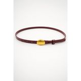 TENA Kadın Bordo 1.5 Cm Pimli Antik Kemer