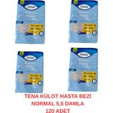 Tena Külot Hasta Bezi Normal 5,5 Damla Medium Beden - 120 Adet