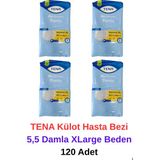 Tena Külot Hasta Bezi Normal 5,5 Damla Xlarge Beden