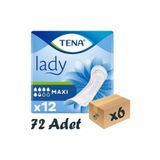 Tena Lady Maxi Night 5.5 Damla 12x6 Adet Kadın Mesane Pedi