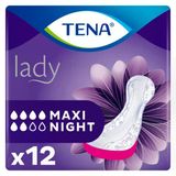 Tena Lady Maxi Night 6 Damla Kadın Mesane Pedi 12'Li C2