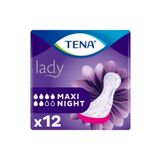 TENA Lady Maxi Night Gece Mesane Pedi 12'li (1 Paket)