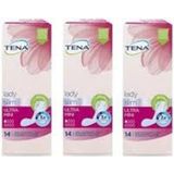 Tena Lady Slim Ultra Mini 1 Damla Kadın Mesane Pedi 14'Lü x 3 42 Adet