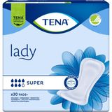 Tena Lady Super, Kadın Mesane Pedi, 7 Damla, 30'Lu
