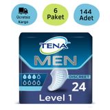 Tena Level 1 3 Damla 24'lü 6 Paket Erkek Mesane Pedi