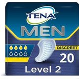 Tena Level 2 Orta Boy M Beden 4 Damla 20'li Erkek Mesane Pedi