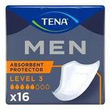 Tena Men Erkek Mesane Pedi 3 Damla Koruma 16'lı Paket İçin Rahat Kullanım