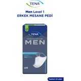 Tena Men Erkek Mesane Pedi Level 1 24 Adet 23 cm Uzunlukta Konforlu Kullanım İçin Tasarlandı
