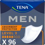 Tena Men Level 3 96 Adet YENİ AMBALAJ Erkek Mesane Pedi 5 Damla Koruma Özelliği