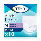 Tena Proskin Pants Maxi, Orta Boy (M), 8 Damla Emicilik, Emici Külot, 10'lu Paket