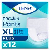 Tena Proskin Pants Plus Emici Külot, En Büyük Boy (Xl), 6 Damla, 12'Lı