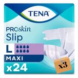 Tena Proskin Slip Maxi Belbantlı Büyük Boy L 24'lü 3 Adet Hasta Bezi