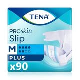Tena Proskin Slip Plus Belbantlı Hasta Bezi, M Beden, 90 Adet