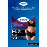 Tena Silhouette Plus Emici Külot Siyah Orta Boy M 9'Lu Hasta Bezi